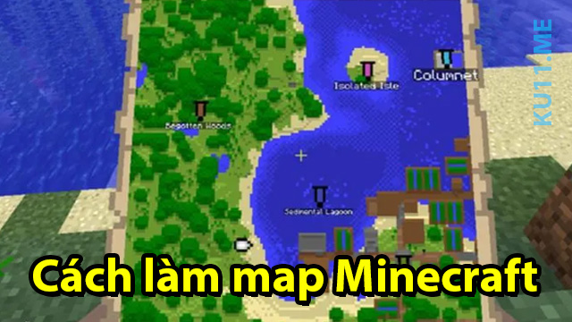 Cách làm bản đồ trong Minecraft