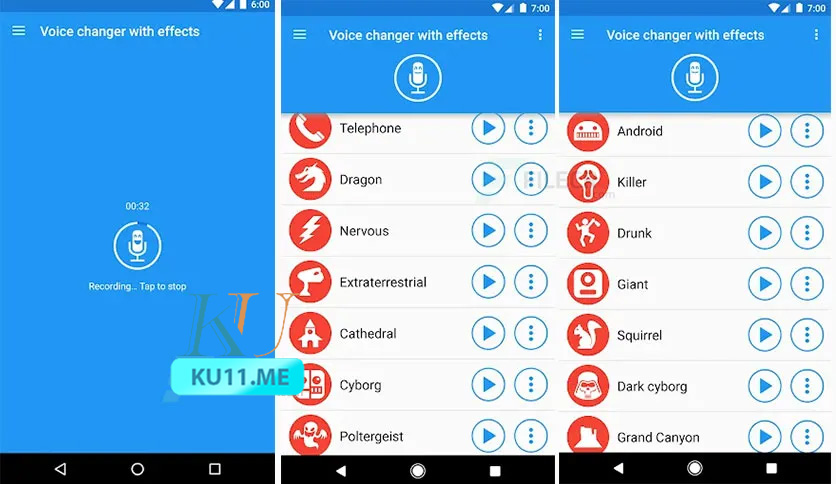 voice changer with effects